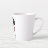Tasse Latte Belle mère et fille noire (28) (Droite)