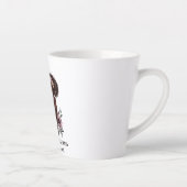 Tasse Latte Belle mère et fille noire (3) (Droite)