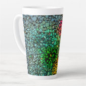 Tasse Latte Belle mosaïque (Angle gauche)
