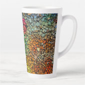 Tasse Latte Belle mosaïque (Droite)