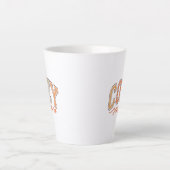 Tasse Latte Belle "saison confortable" Automne / Automne (Devant)