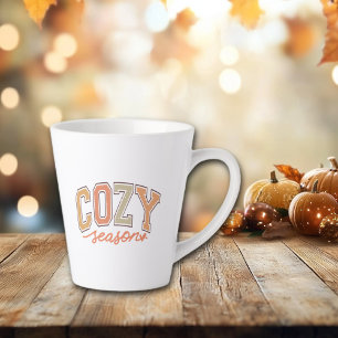Tasse Latte Belle "saison confortable" Automne / Automne