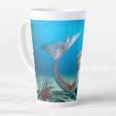Tasse Latte Belle Sirène (Angle gauche)