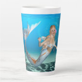 Tasse Latte Belle Sirène (Devant)