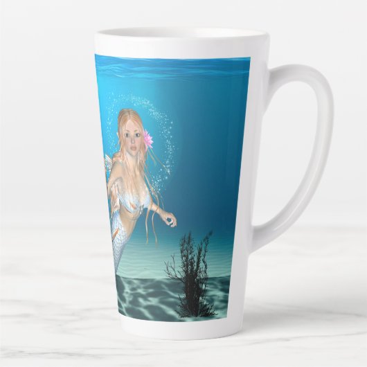 Tasse Latte Belle Sirène (Droite)