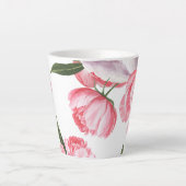 Tasse Latte Belles Roses (Devant)
