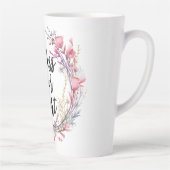 Tasse Latte Bénissez votre coeur (Droite)