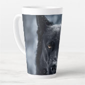 Tasse Latte Berger allemand noir (Angle gauche)