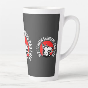 Tasse Latte Berger allemand papa, Chien papa