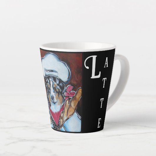 TASSE LATTE BERGER AUSTRALIEN (Angle droit)