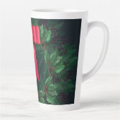 Tasse Latte Berries de Noël et Branches de pin Wreath (Droite)