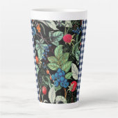 Tasse Latte Berries Medley sur Country En vichy (Devant)