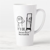 Tasse Latte Besoin d'une pause (Droite)