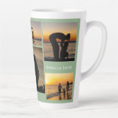 Tasse Latte Best Mama Ever Custom Photo Gift (Droite)