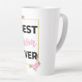 Tasse Latte Best Mom Ever black (Angle droit)