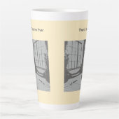 Tasse Latte Best Yoga Teacher Ever (Devant)