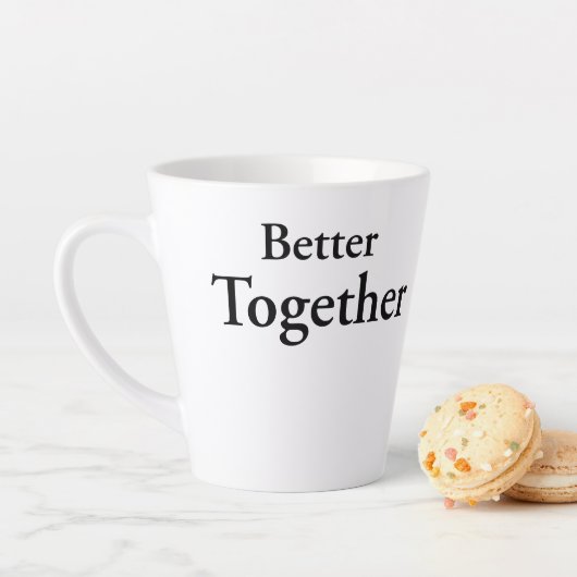 Tasse Latte “Better Together” finds true companionship  (En situation)