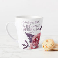 Bible rose Chic Verse Bible Typographie