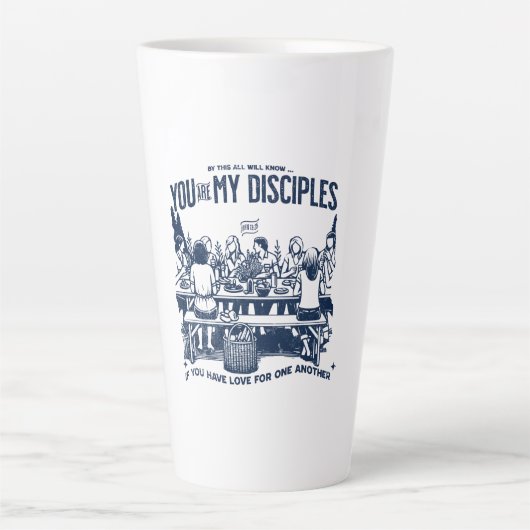 Tasse Latte Bible Verse Cup to encourage and bless Christians (Devant)