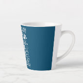 Tasse Latte Bibliothécaire parce que l'Assistant Livre n'est p (Droite)