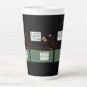 Tasse Latte Bibliothèque des camps de la Première Guerre mondi (Devant)