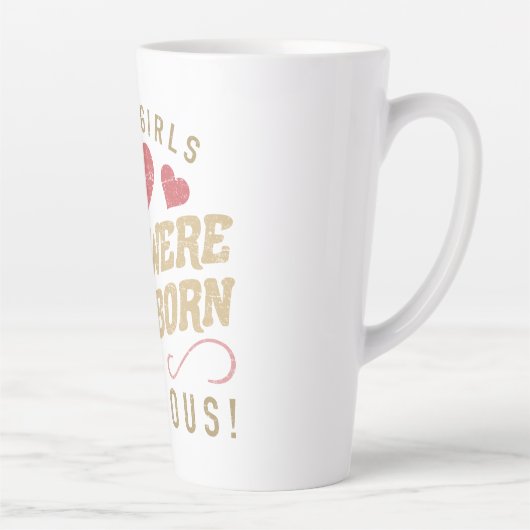 Tasse Latte Bibliothèque Fabuleuse Pour Les Femmes (Droite)