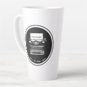 Tasse Latte Big Purple (Angle gauche)