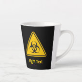 Tasse Latte Biohazard icon (Droite)