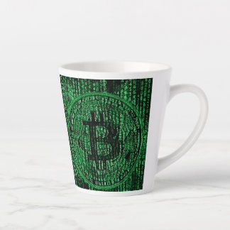 Tasse Latte Bitcoin