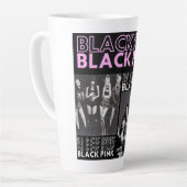 Tasse Latte Black Pink - BP (Angle gauche)