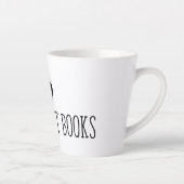 Tasse Latte Black Spot Books Latug (Droite)
