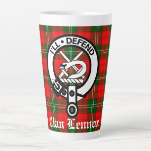 Tasse Latte Blason de Clan Lennox & Tartan
