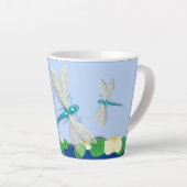 Tasse Latte Bleu (Angle droit)