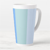 Tasse Latte Bleu (Angle droit)