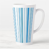 Tasse Latte Bleu Bleu Plage (Droite)
