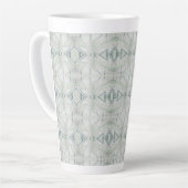 Tasse Latte Bleu complexe   (Angle gauche)