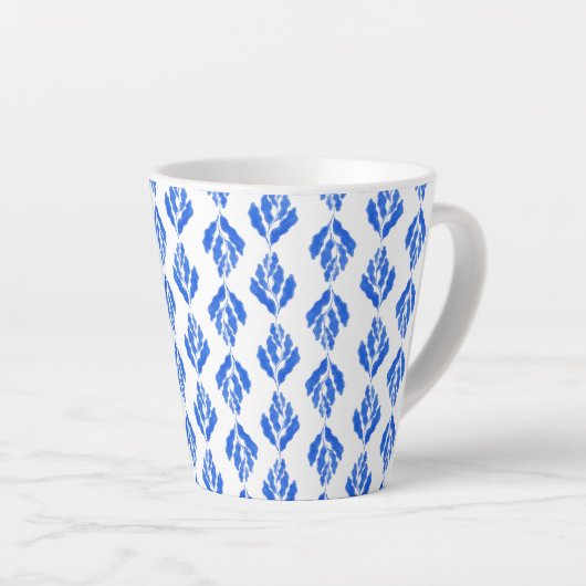 Tasse Latte Bleu Méditerranée (Angle droit)