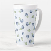 Tasse Latte Bleu Myrtilles Fruit (Angle droit)