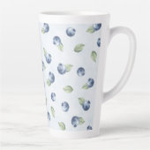 Tasse Latte Bleu Myrtilles Fruit (Droite)