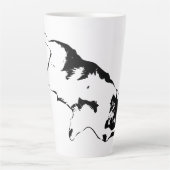 Tasse Latte Bliss du ventre (Devant)