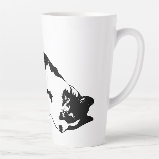 Tasse Latte Bliss du ventre (Droite)