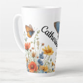 Tasse Latte Bliss papillon (Angle gauche)
