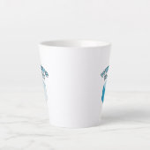 Tasse Latte Bloc de l'auteur (Devant)