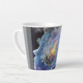 TASSE LATTE BLOOM CÉLESTE - (Angle gauche)