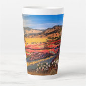 Tasse Latte Bloom du désert, par Gary Poling (Devant)