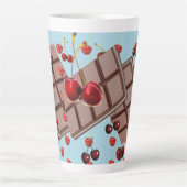 Tasse Latte Blue Coffee Love (Devant)