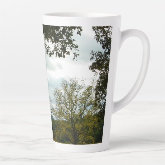 Tasse Latte Blue Ridge Horse Cades Cove (Droite)