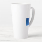 Tasse Latte Blue Sky Series #1 (Angle droit)