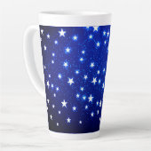Tasse Latte Blue Stargazer (Angle gauche)