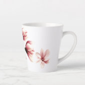 Tasse Latte Blush Magnolias (Droite)